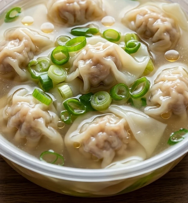 Wonton soup Chinese takeout in Winnipeg, MB